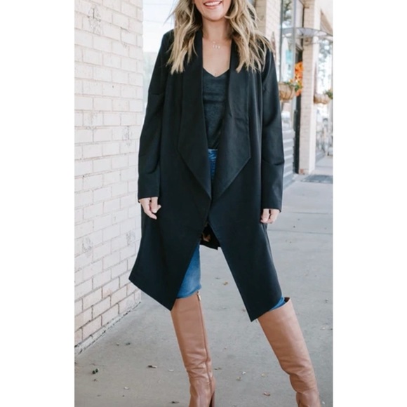 Drape Trench Coat - Picture 3 of 5